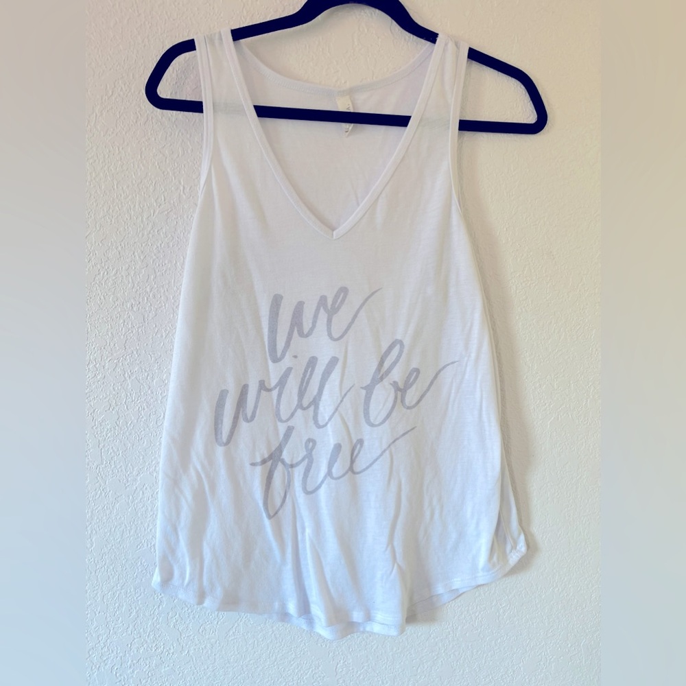“We will be Free” XL tank